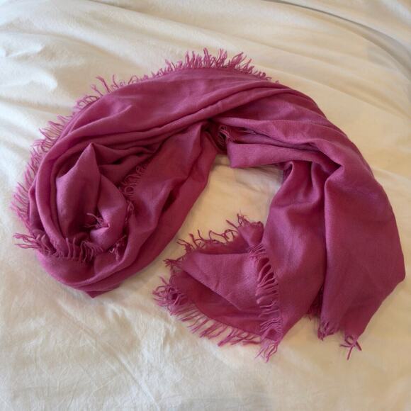 Bundle of (5) Assorted Scarves / Pashmina Maison Scotch Ginnie Johansen Silk - Picture 5 of 8